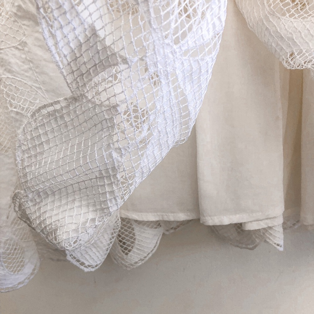 Anthropologie Somerset Maxi Dress Cutout Edition White S - Picture 9 of 10